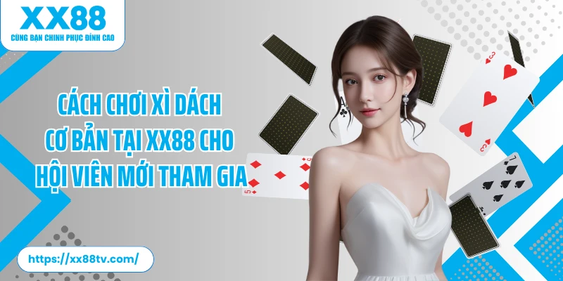 Cách chơi xì dách cơ bản tại XX88 cho hội viên mới tham gia